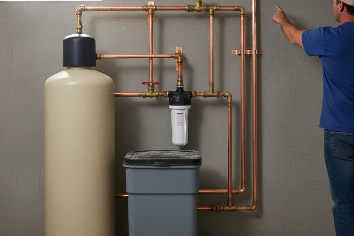 Whole-house water treatment system installed in Gales Ferry